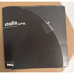 Dell Studio XPS Restore Setup Guide with Drivers and Utilities 2008 Roxio McAfee